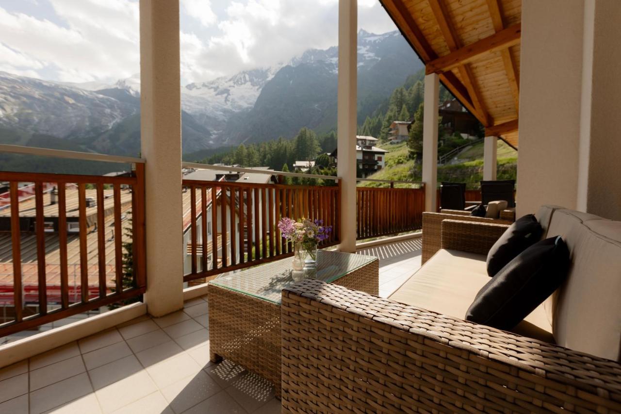 Victoria'S Home - Luxurious Penthouse Saas Fee Eksteriør billede