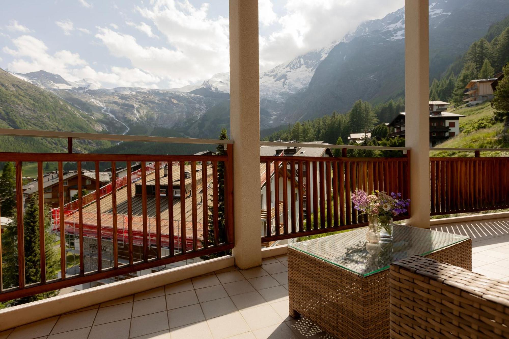 Victoria'S Home - Luxurious Penthouse Saas Fee Eksteriør billede