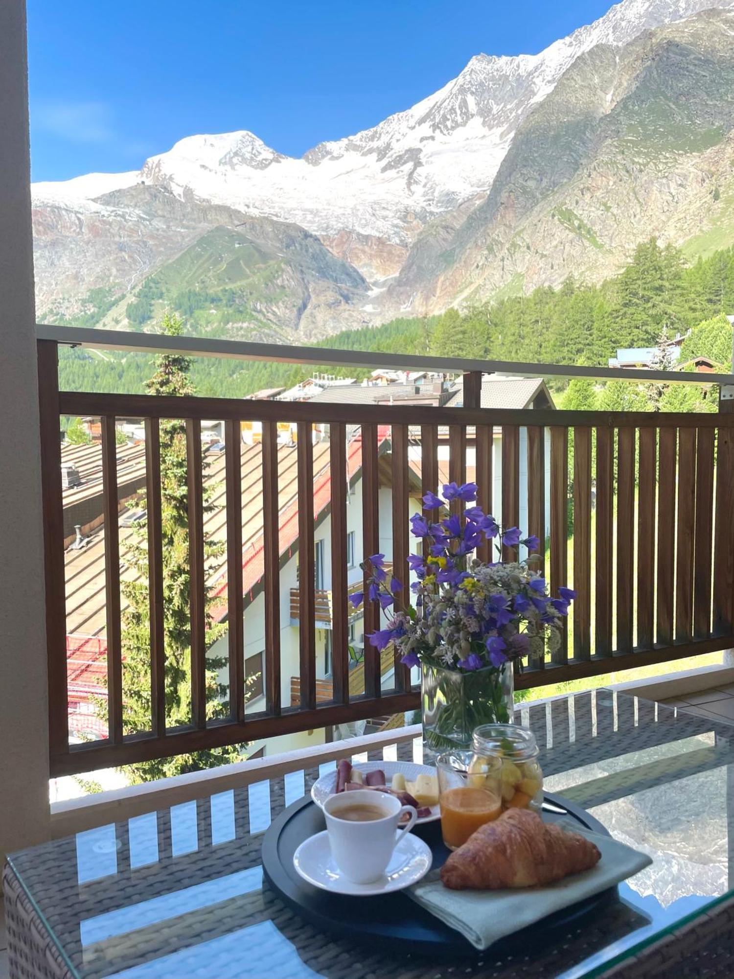 Victoria'S Home - Luxurious Penthouse Saas Fee Eksteriør billede